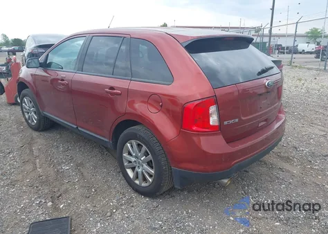 2014 Ford Edge Sel z USA, uszkodzony, nr VIN 2FMDK3JC2EBB04366